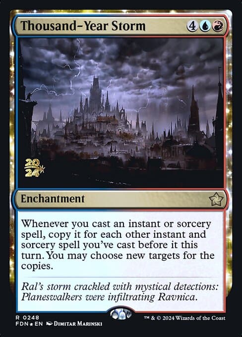 Thousand-Year Storm from Foundations Promos (Rare)