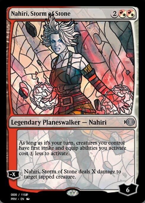 Nahiri, Storm of Stone from Magic Online Promos (Uncommon)