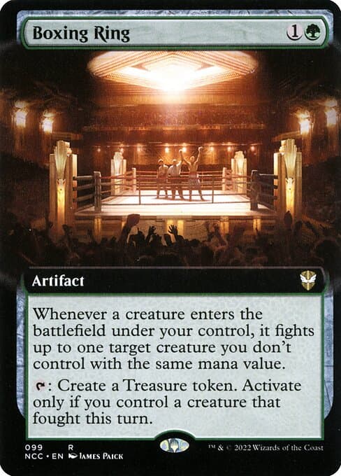 Boxing Ring from New Capenna Commander (Rare)