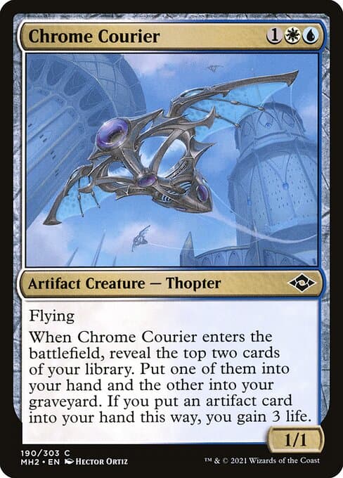 Chrome Courier from Modern Horizons 2 (Common)