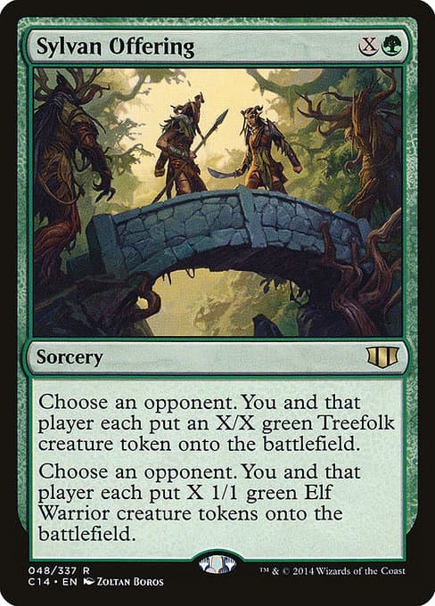 Sylvan Offering from Commander 2014 (Rare)