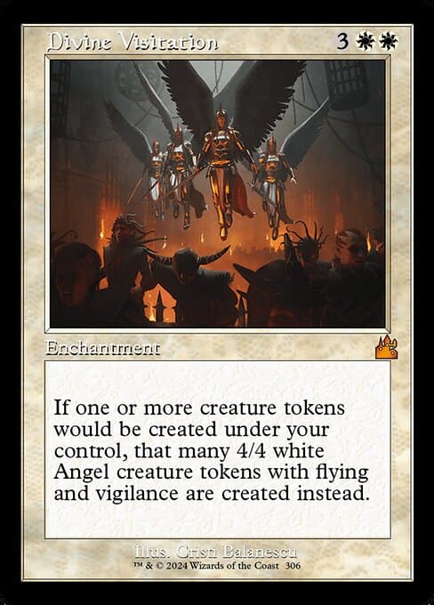 Divine Visitation from Ravnica Remastered (Mythic)