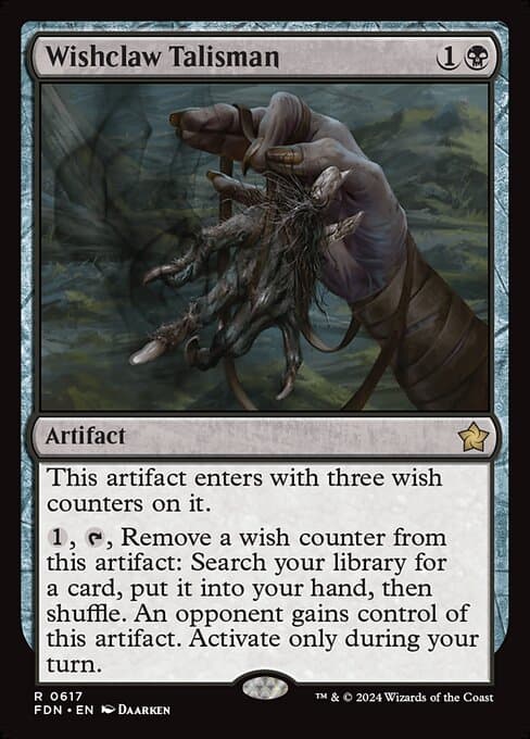 Wishclaw Talisman from Foundations (Rare)