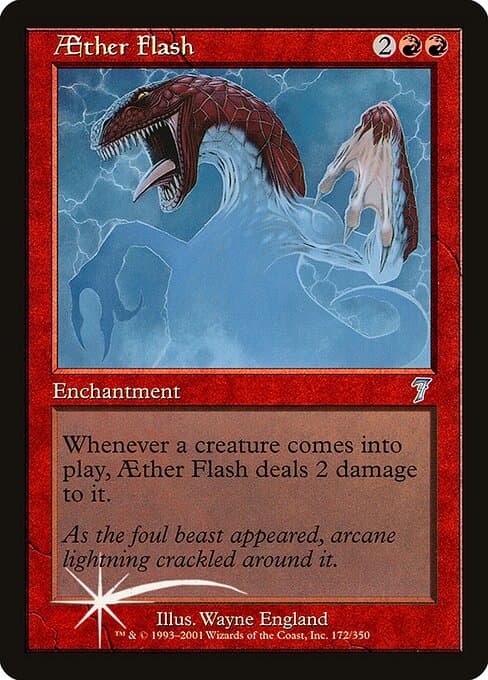 Aether Flash from Seventh Edition (Uncommon)