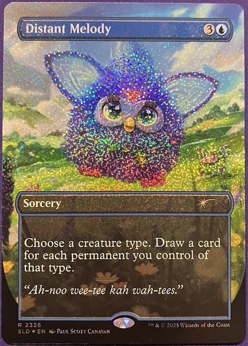 Distant Melody from Secret Lair Drop (Rare)