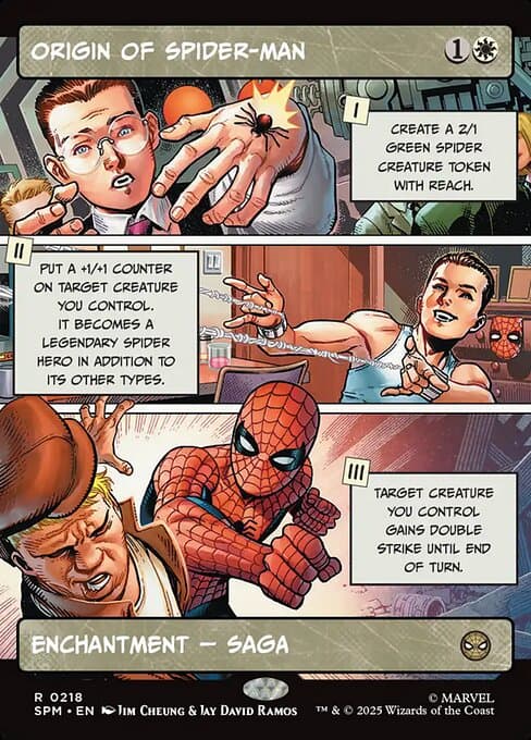Origin of Spider-Man from Marvel's Spider-Man (Rare)