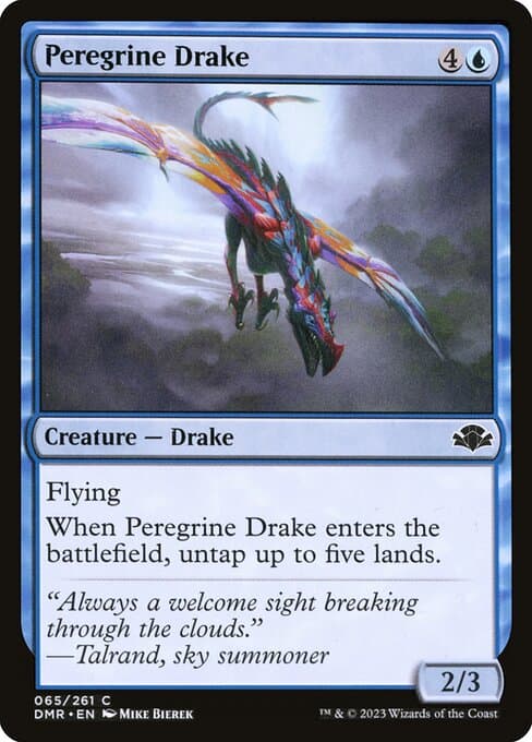Peregrine Drake from Dominaria Remastered (Common)