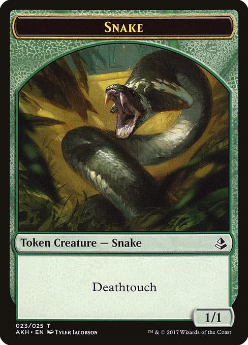 Snake from Amonkhet Tokens (Common)