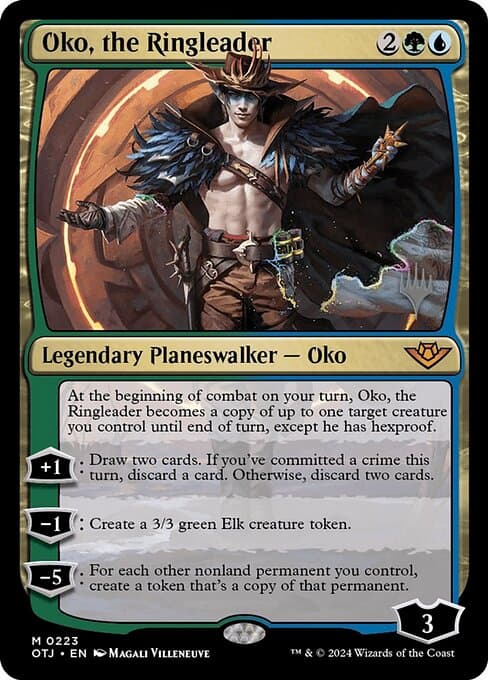 Oko, the Ringleader from Outlaws of Thunder Junction Promos (Mythic)