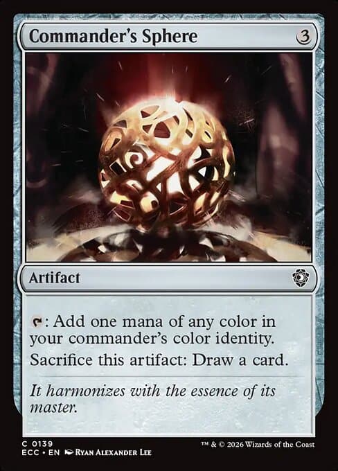 Commander's Sphere from Lorwyn Eclipsed Commander (Common)