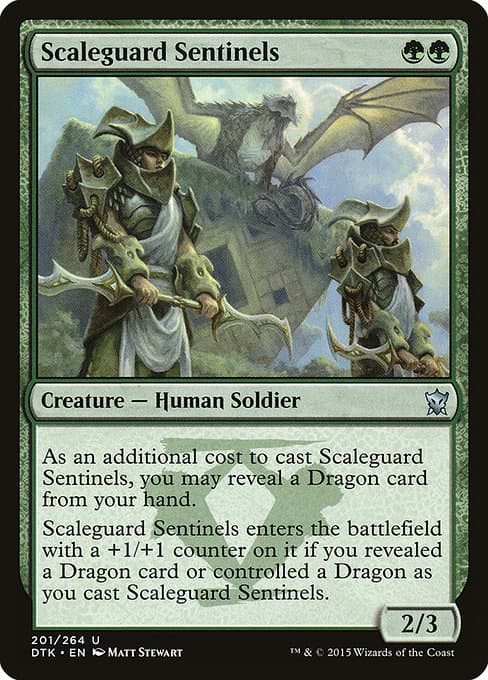 Scaleguard Sentinels from Dragons of Tarkir (Uncommon)