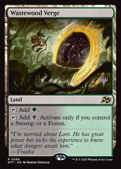 Wastewood Verge from Aetherdrift Promos (Rare)