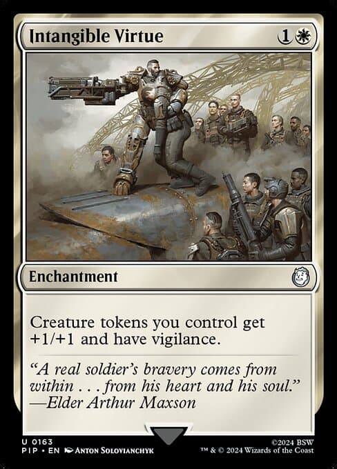 Intangible Virtue from Fallout (Uncommon)