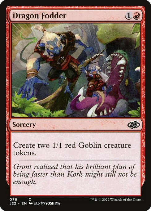 Dragon Fodder from Jumpstart 2022 (Common)