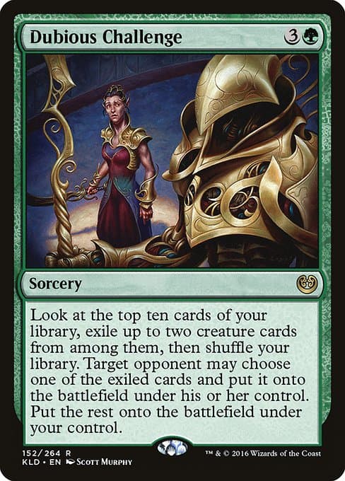 Dubious Challenge from Kaladesh (Rare)