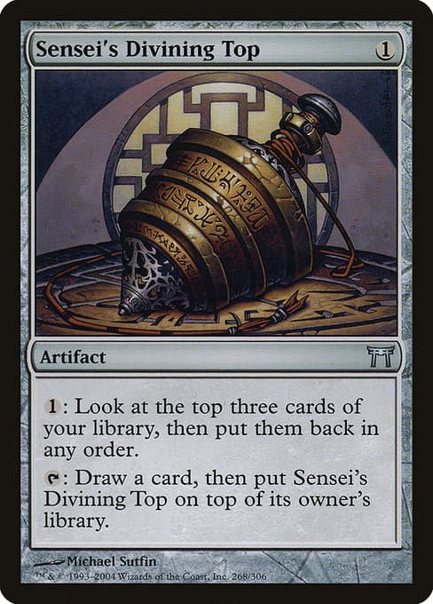 Sensei's Divining Top from Champions of Kamigawa (Uncommon)
