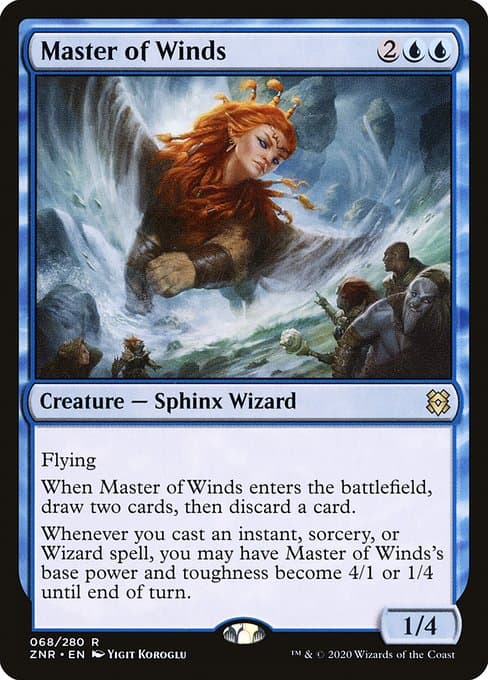 Master of Winds from Zendikar Rising (Rare)