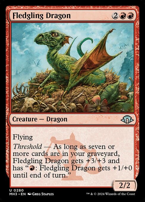 Fledgling Dragon from Modern Horizons 3 (Uncommon)