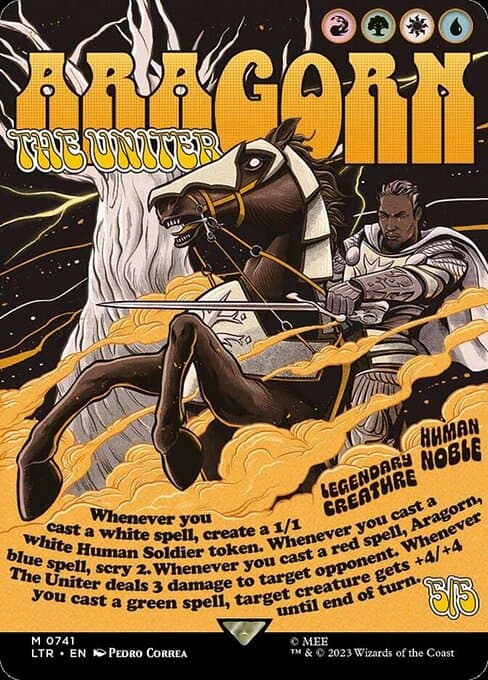 Aragorn, the Uniter from The Lord of the Rings: Tales of Middle-earth (Mythic)