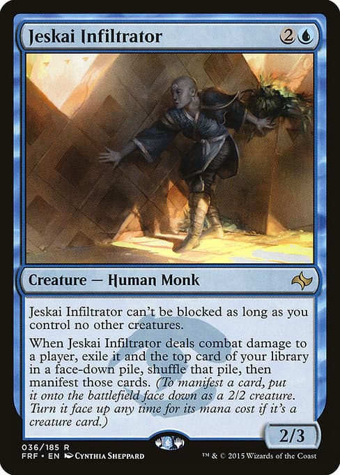 Jeskai Infiltrator from Fate Reforged (Rare)