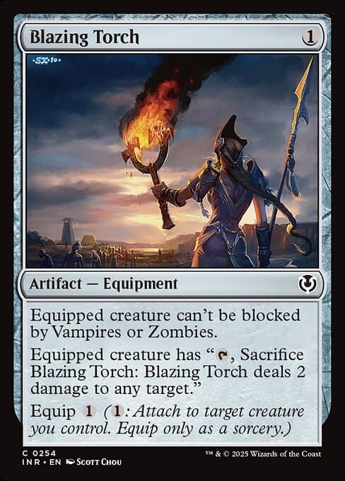 Blazing Torch from Innistrad Remastered (Common)