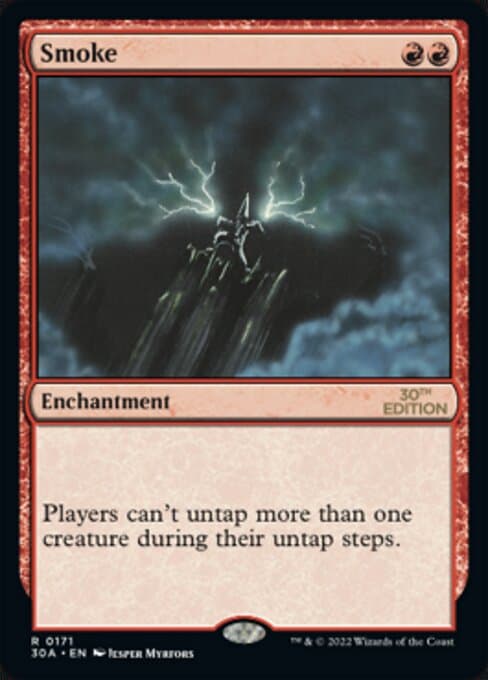 Smoke from 30th Anniversary Edition (Rare)