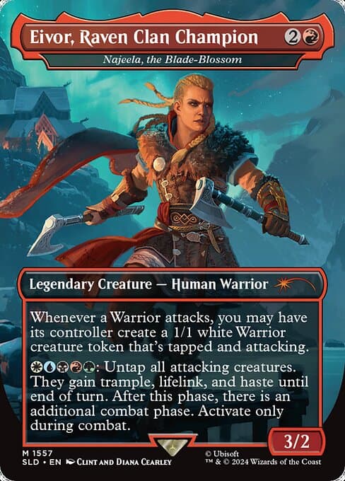 Najeela, the Blade-Blossom from Secret Lair Drop (Mythic)