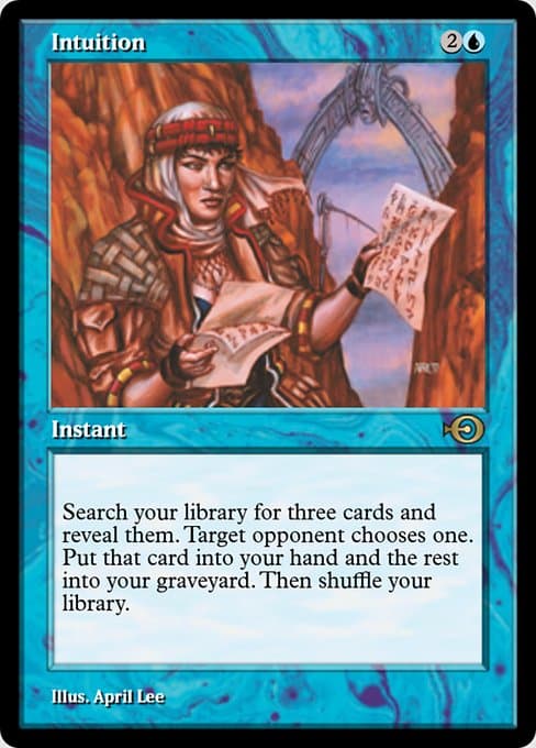 Intuition from Magic Online Promos (Rare)