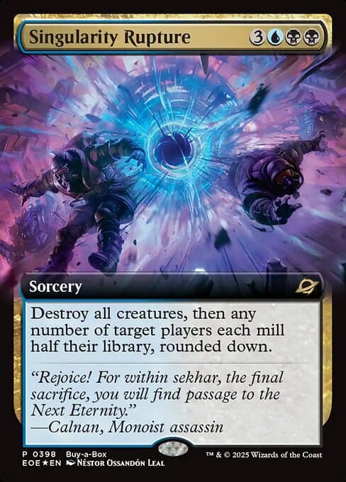 Singularity Rupture from Edge of Eternities (Rare)