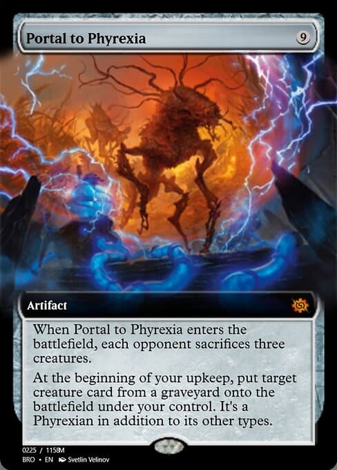 Portal to Phyrexia from Magic Online Promos (Mythic)