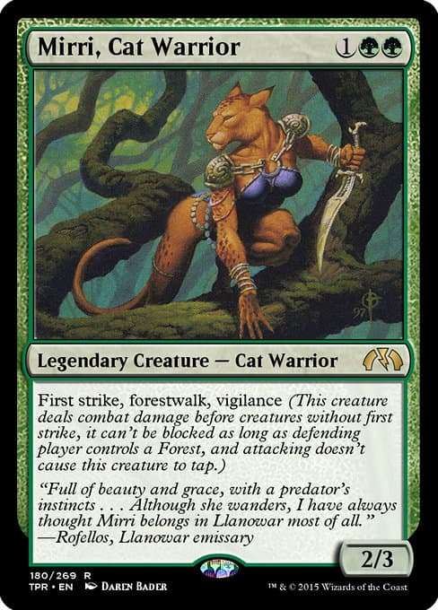 Mirri, Cat Warrior from Tempest Remastered (Rare)