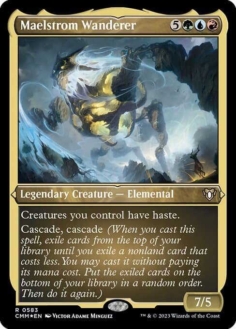 Maelstrom Wanderer from Commander Masters (Rare)