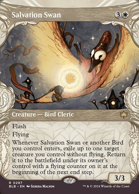 Salvation Swan from Bloomburrow (Rare)