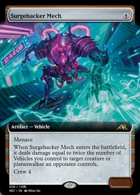 Surgehacker Mech from Magic Online Promos (Rare)