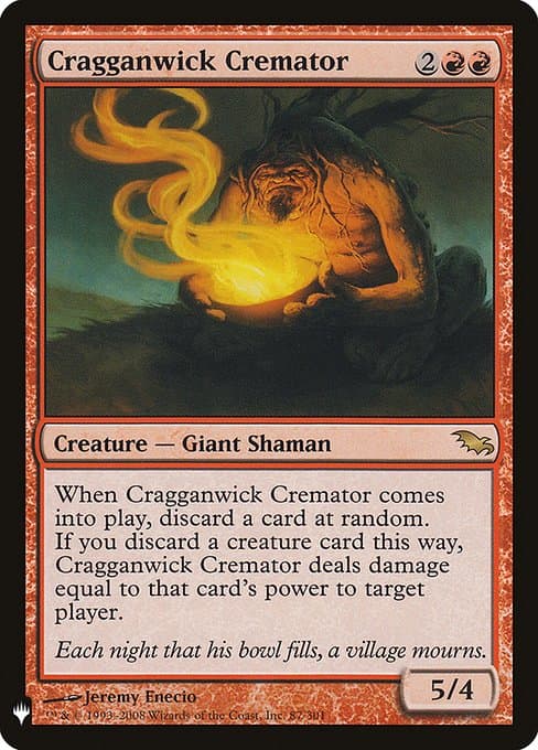 Cragganwick Cremator from The List (Rare)