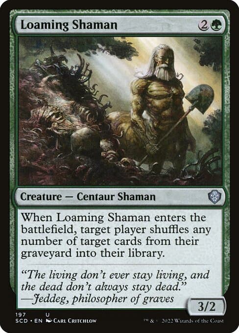 Loaming Shaman from Starter Commander Decks (Uncommon)