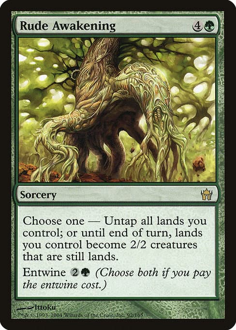 Rude Awakening from Fifth Dawn (Rare)