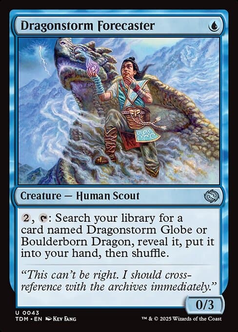 Dragonstorm Forecaster from Tarkir: Dragonstorm (Uncommon)