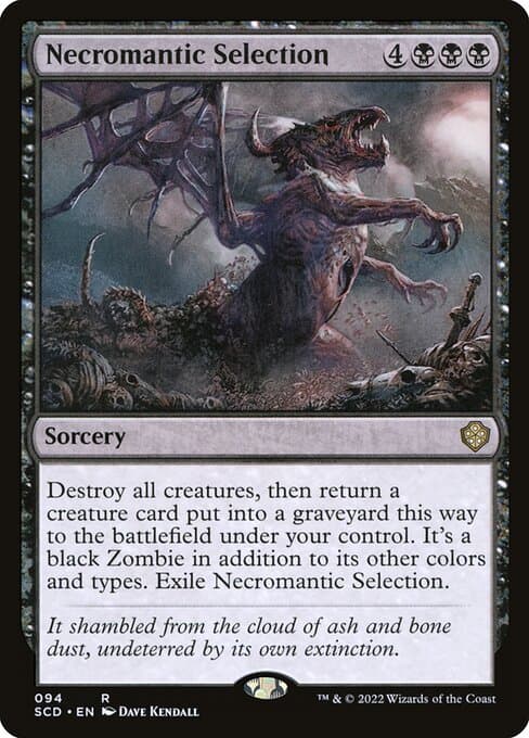 Necromantic Selection from Starter Commander Decks (Rare)