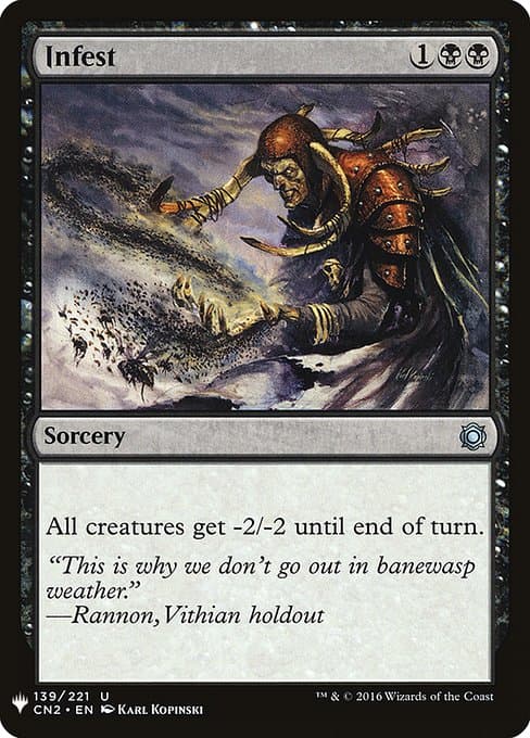 Infest from The List (Uncommon)