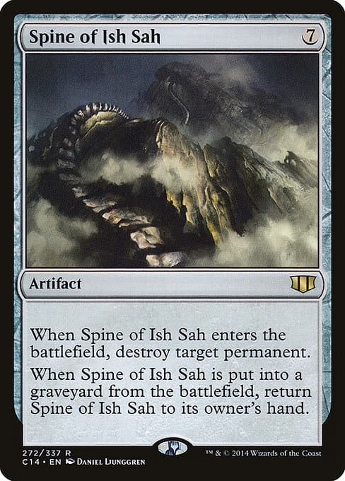 Spine of Ish Sah from Commander 2014 (Rare)