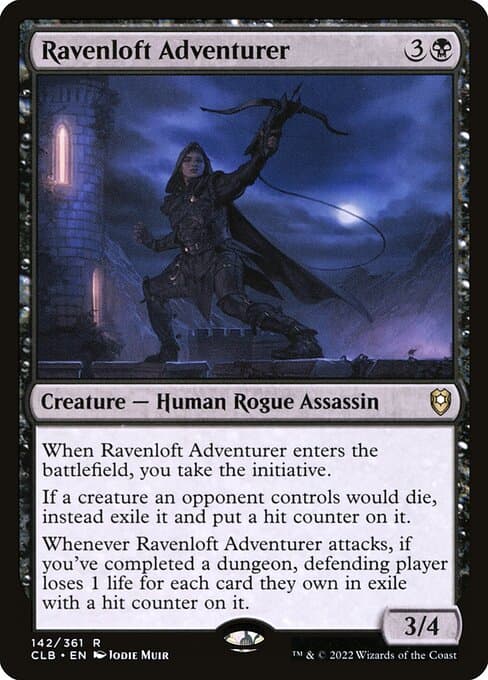 Ravenloft Adventurer (Rare)