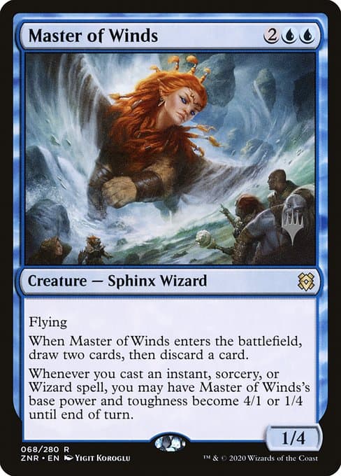 Master of Winds from Zendikar Rising Promos (Rare)