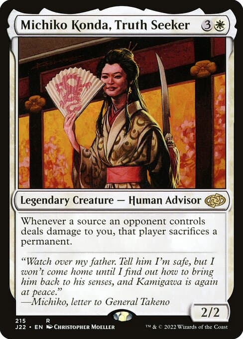 Michiko Konda, Truth Seeker (Rare)
