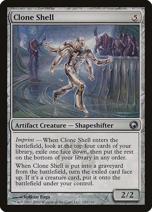 Clone Shell from Scars of Mirrodin (Uncommon)