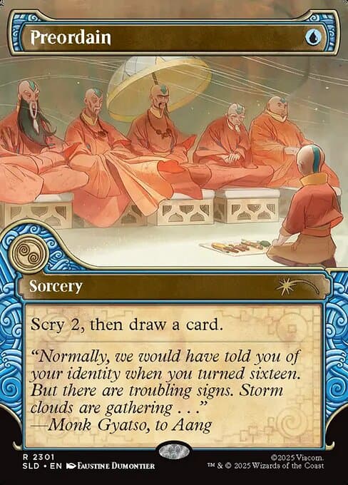 Preordain from Secret Lair Drop (Rare)
