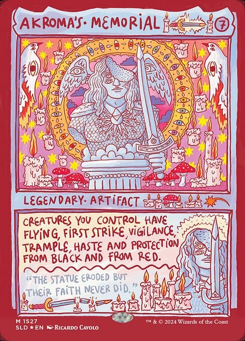 Akroma's Memorial from Secret Lair Drop (Mythic)