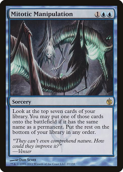 Mitotic Manipulation from Mirrodin Besieged (Rare)