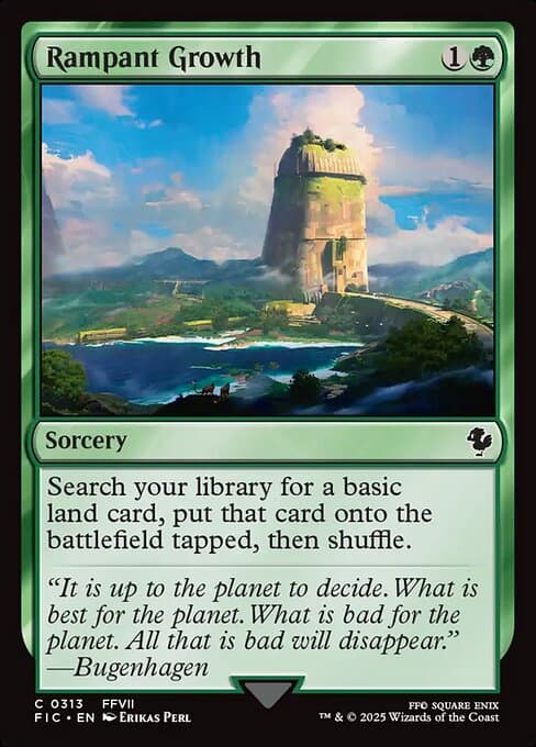 Rampant Growth from Final Fantasy Commander (Common)