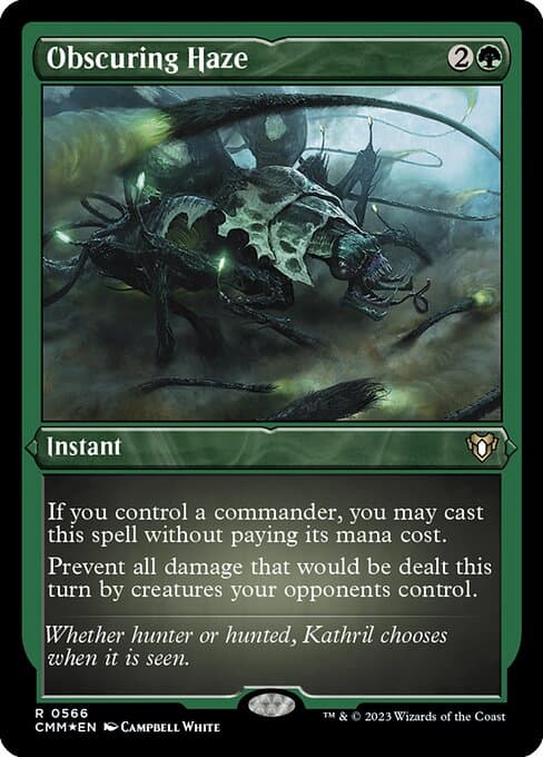 Obscuring Haze from Commander Masters (Rare)